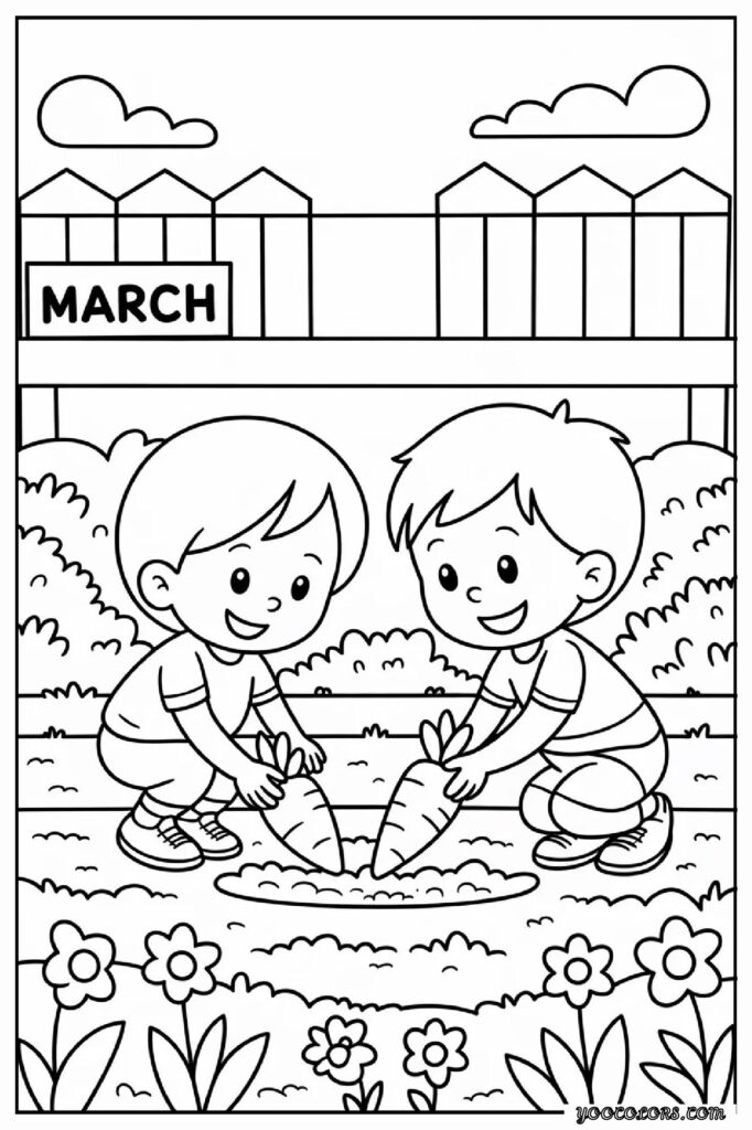 March Coloring Pages: Fun, Educational & Screen-Free Printables for Kids 19 MARCH COLORING PAGES 18 1 pdf