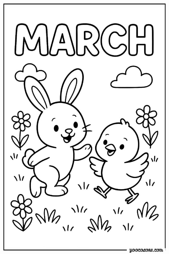 March Coloring Pages: Fun, Educational & Screen-Free Printables for Kids 4 MARCH COLORING PAGES 3 1 pdf