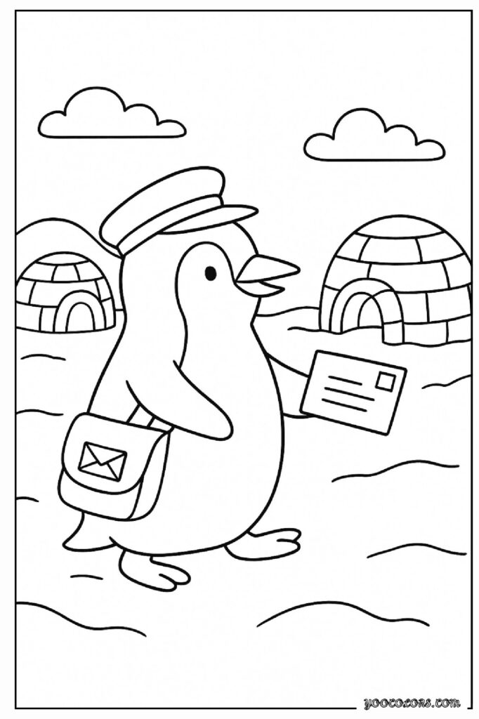 Penguin Coloring Pages: Simple Creative Fun for Everyone 2 Penguine coloring pages 21 pdf