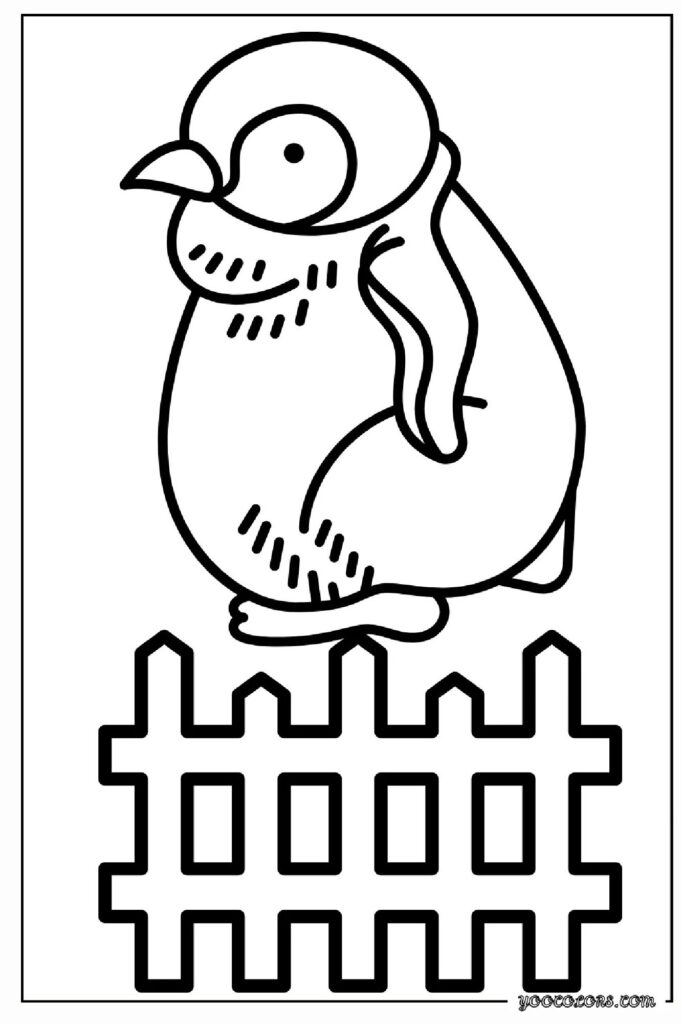 Penguin Coloring Pages: Simple Creative Fun for Everyone 27 Penguine coloring pages 26 pdf