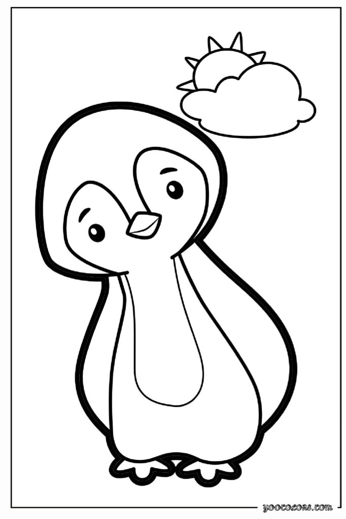 Penguin Coloring Pages: Simple Creative Fun for Everyone 22 Penguine coloring pages 29 pdf