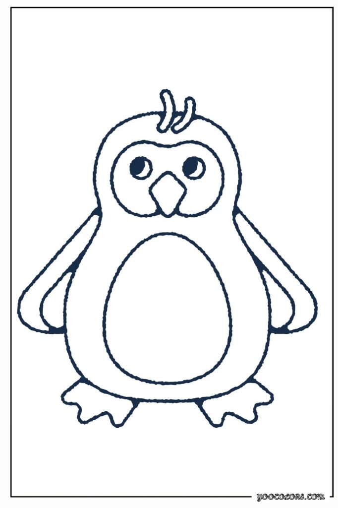 Penguin Coloring Pages: Simple Creative Fun for Everyone 19 Penguine coloring pages 35 pdf