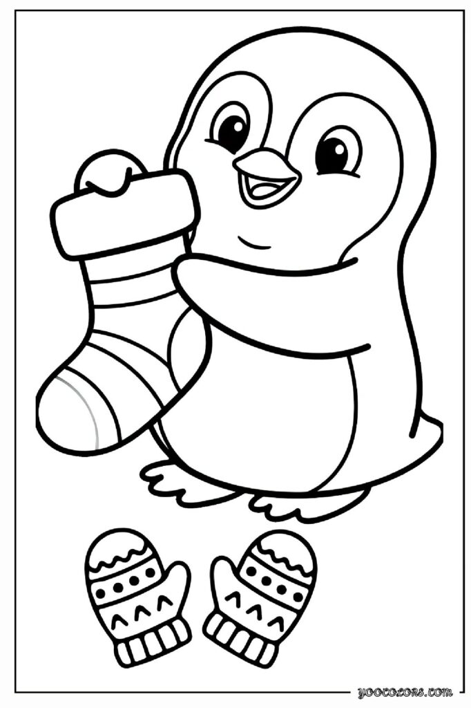 Penguin Coloring Pages: Simple Creative Fun for Everyone 17 Penguine coloring pages 37 pdf