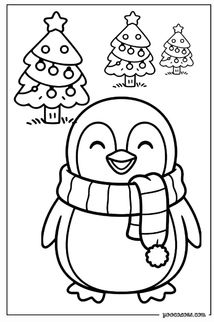 Penguin Coloring Pages: Simple Creative Fun for Everyone 13 Penguine coloring pages 41 pdf