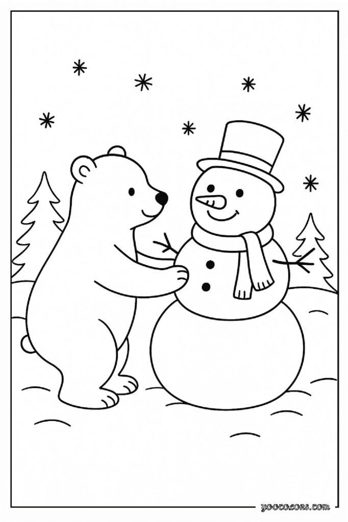40 Polar Bear Coloring Pages: Cozy Winter Fun You Can Print Today 11 Polar bear coloring pages 12 1 pdf