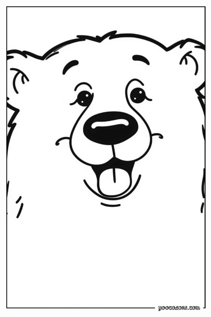 40 Polar Bear Coloring Pages: Cozy Winter Fun You Can Print Today 27 Polar bear coloring pages 28 pdf