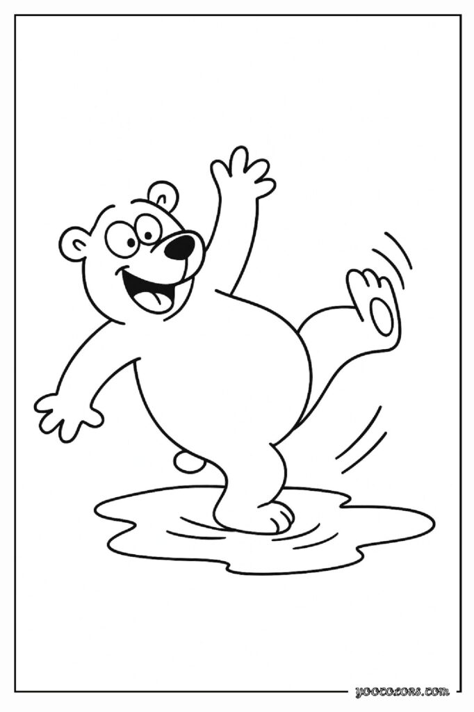 40 Polar Bear Coloring Pages: Cozy Winter Fun You Can Print Today 37 Polar bear coloring pages 38 pdf