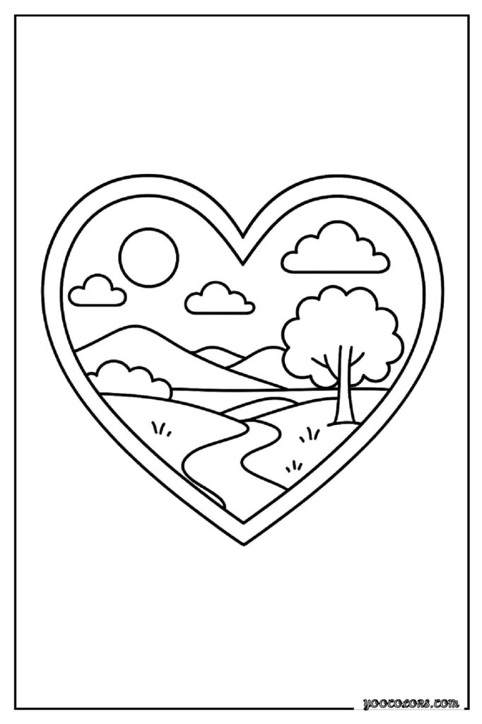 Love Coloring Pages: Free Printables for Kids, Teens & Adults 30 love coloring pages 1 pdf