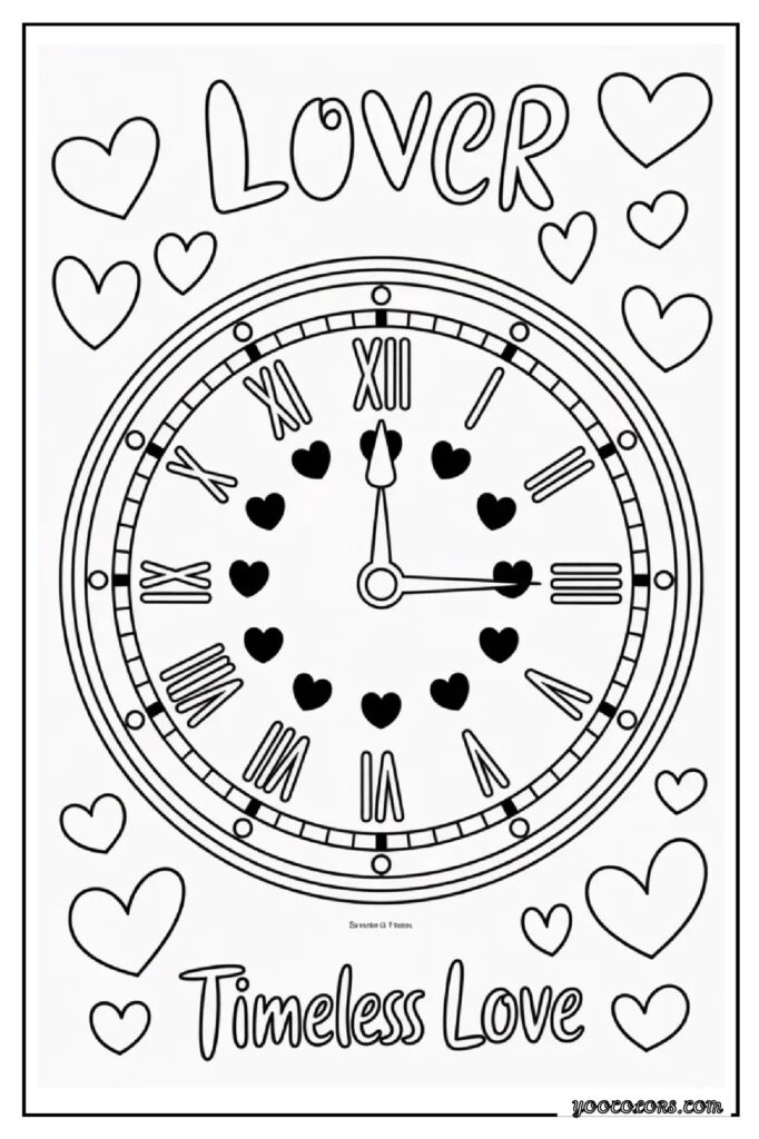 Love Coloring Pages: Free Printables for Kids, Teens & Adults 23 love coloring pages 11 pdf