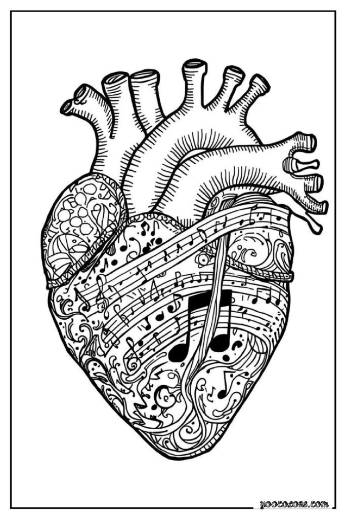 Love Coloring Pages: Free Printables for Kids, Teens & Adults 11 love coloring pages 24 pdf