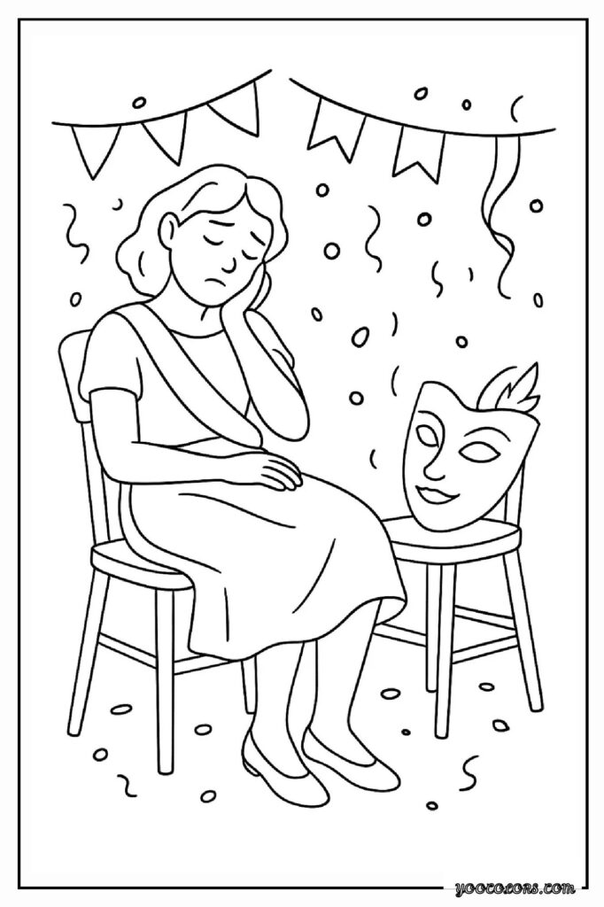 Mardi Gras Coloring Pages: Fun, Festive & Creative Printables for Kids 12 mardi gras COLORING PAGES 11 pdf