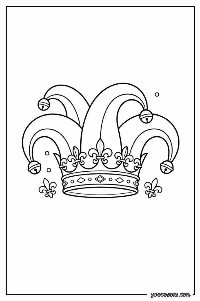 Mardi Gras Coloring Pages: Fun, Festive & Creative Printables for Kids 7 mardi gras COLORING PAGES 4 pdf