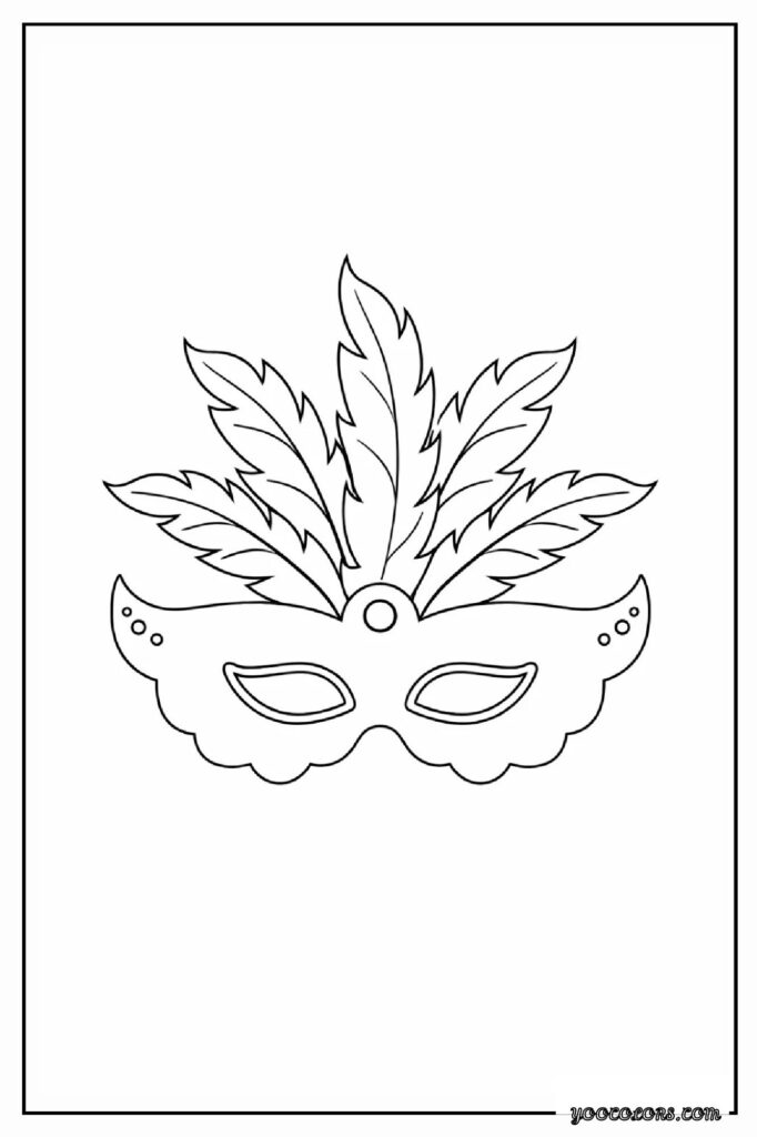 Mardi Gras Coloring Pages: Fun, Festive & Creative Printables for Kids 11 mardi gras COLORING PAGES 8 pdf