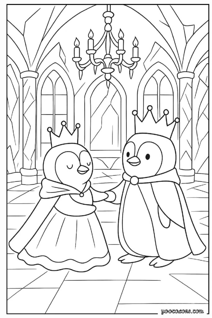 Penguin Coloring Pages: Simple Creative Fun for Everyone 9 penguine coloring pages 5 pdf
