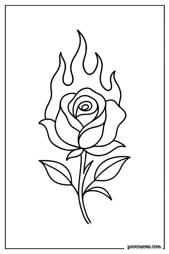 Rose Coloring Pages: A Timeless, Creative Escape for Kids and Adults 26 rose coloring pages 29 pdf