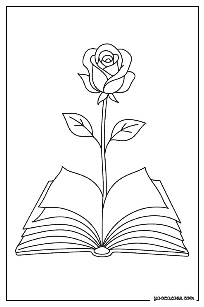 Rose Coloring Pages: A Timeless, Creative Escape for Kids and Adults 28 rose coloring pages 31 pdf