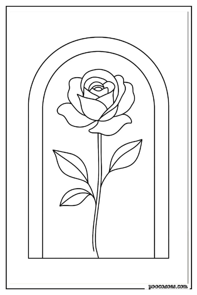 Rose Coloring Pages: A Timeless, Creative Escape for Kids and Adults 30 rose coloring pages 33 pdf