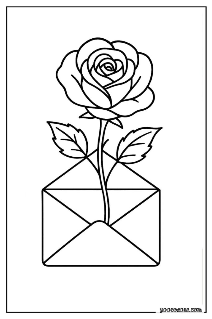 Rose Coloring Pages: A Timeless, Creative Escape for Kids and Adults 32 rose coloring pages 35 pdf