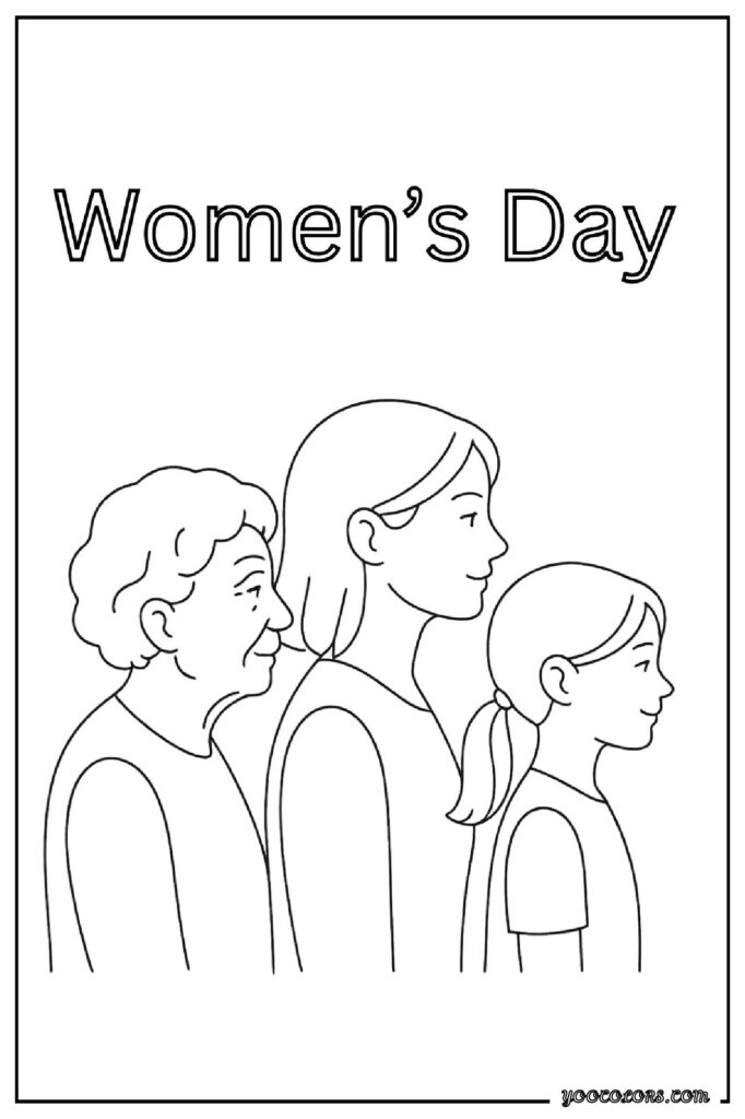 Women’s Day Coloring Pages: A Fun & Empowering Way to Celebrate Strong Women 🌸 13 womens day coloring pages 11 pdf