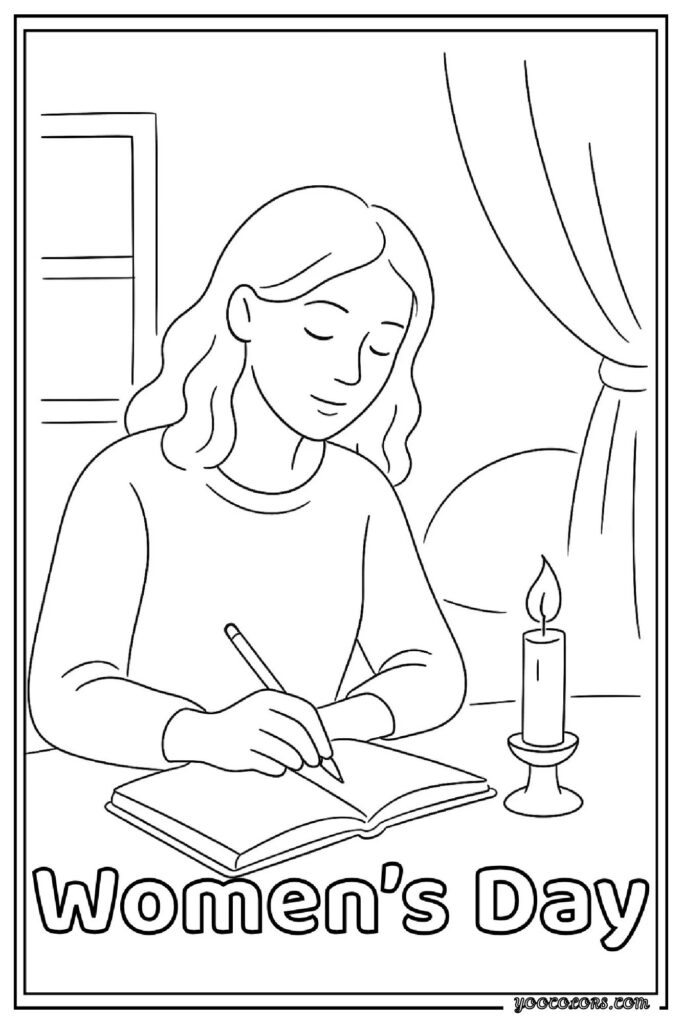Women’s Day Coloring Pages: A Fun & Empowering Way to Celebrate Strong Women 🌸 4 womens day coloring pages 4 pdf