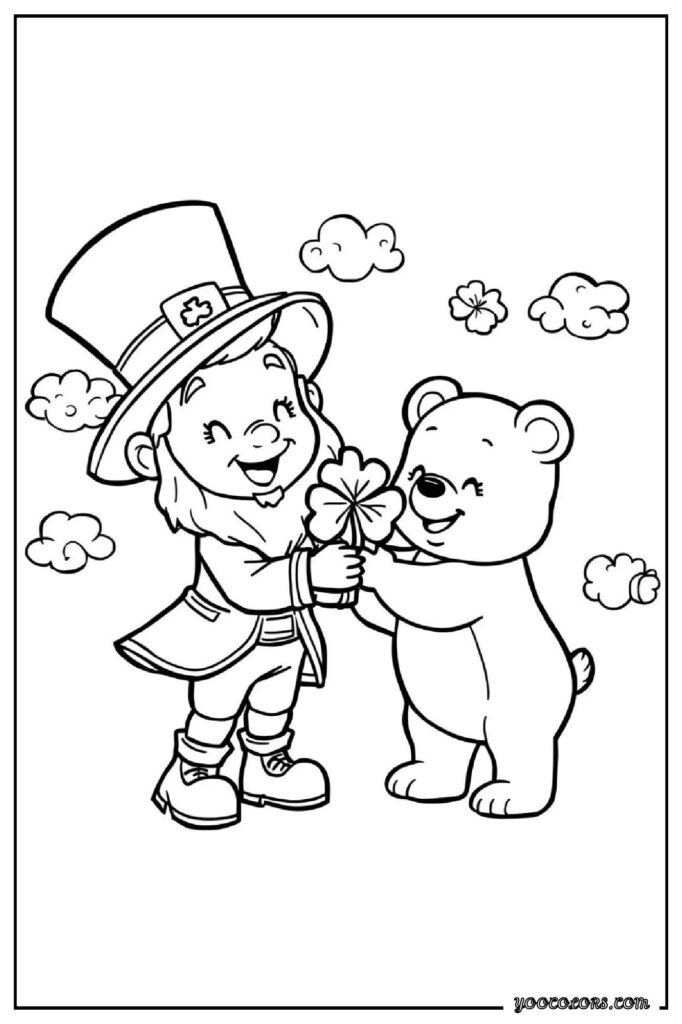 Leprechaun Coloring Pages: A Fun, Screen-Free Way to Celebrate St. Patrick’s Day 🍀 19 leprechaun coloring pagess 17 pdf