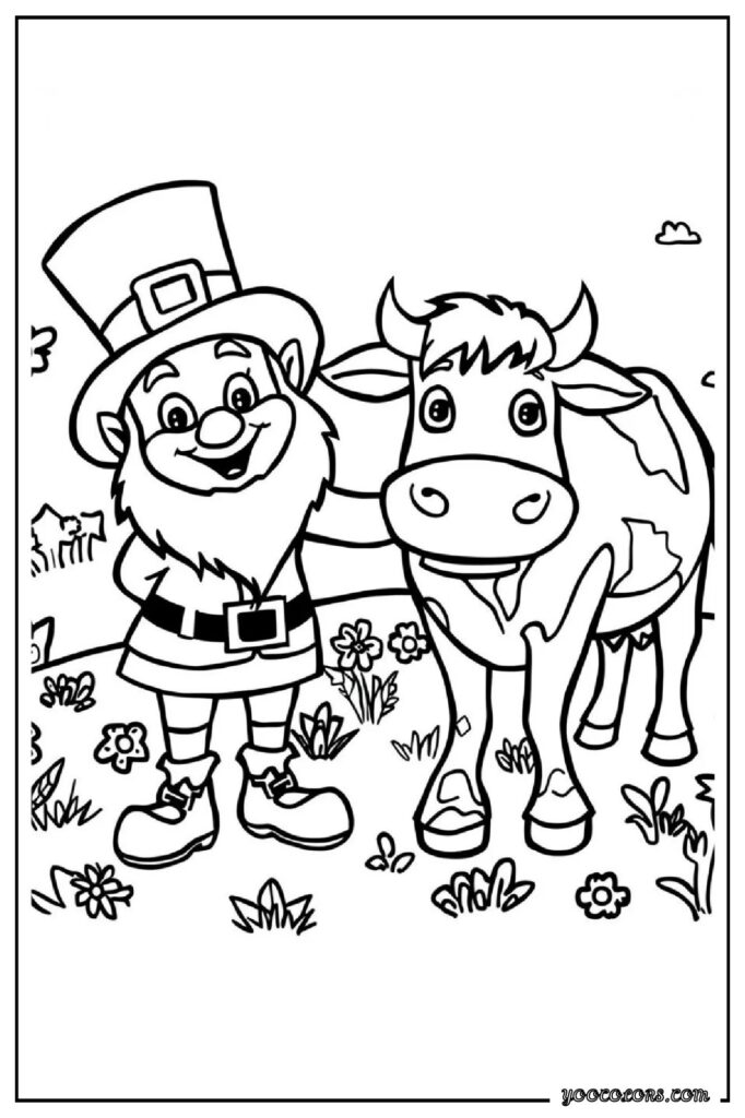 Leprechaun Coloring Pages: A Fun, Screen-Free Way to Celebrate St. Patrick’s Day 🍀 18 leprechaun coloring pagess 18 pdf