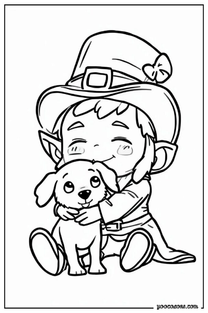 Leprechaun Coloring Pages: A Fun, Screen-Free Way to Celebrate St. Patrick’s Day 🍀 21 leprechaun coloring pagess 19 pdf