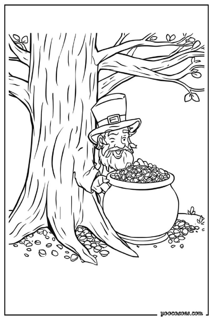 Leprechaun Coloring Pages: A Fun, Screen-Free Way to Celebrate St. Patrick’s Day 🍀 20 leprechaun coloring pagess 20 pdf