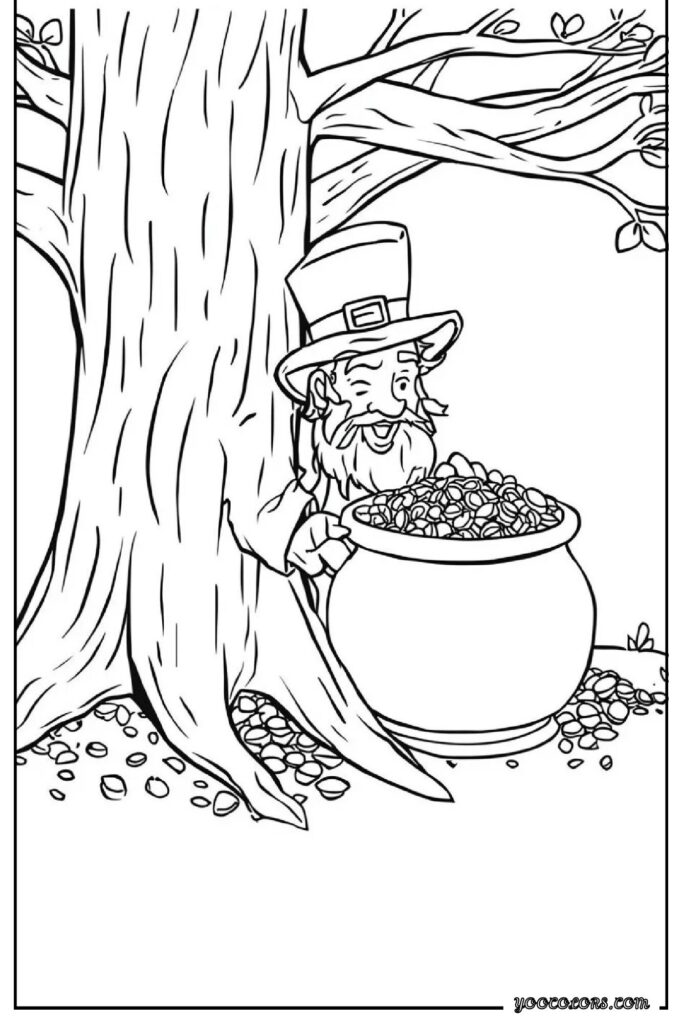 Leprechaun Coloring Pages: A Fun, Screen-Free Way to Celebrate St. Patrick’s Day 🍀 23 leprechaun coloring pagess 21 pdf