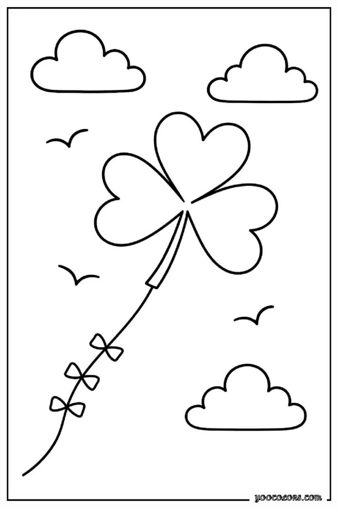 Shamrock Coloring Pages: A Fun, Easy Way to Celebrate St. Patrick’s Day with Kids 12 shamrock COLORING PAGES 11 pdf