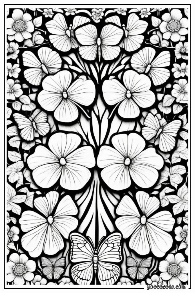 Shamrock Coloring Pages: A Fun, Easy Way to Celebrate St. Patrick’s Day with Kids 26 shamrock COLORING PAGES 26 pdf