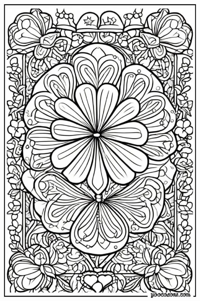 Shamrock Coloring Pages: A Fun, Easy Way to Celebrate St. Patrick’s Day with Kids 29 shamrock COLORING PAGES 27 pdf