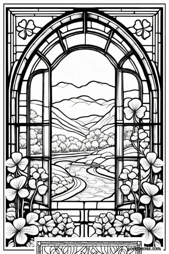 Shamrock Coloring Pages: A Fun, Easy Way to Celebrate St. Patrick’s Day with Kids 30 shamrock COLORING PAGES 30 pdf