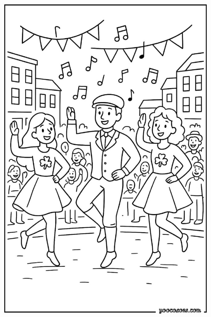 St. Patrick’s Day Coloring Pages: A Fun, Easy March Activity for Kids 23 st patricks day COLORING PAGES 25 pdf