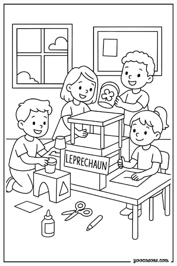 St. Patrick’s Day Coloring Pages: A Fun, Easy March Activity for Kids 7 st patricks day COLORING PAGES 4 pdf