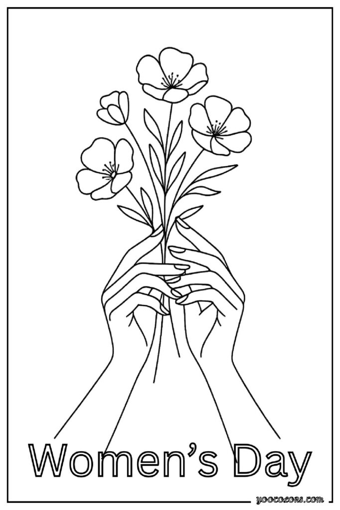 Women’s Day Coloring Pages: A Fun & Empowering Way to Celebrate Strong Women 🌸 20 womens day coloring pages 23 2 pdf