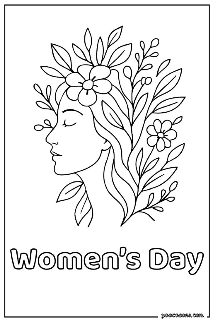 Women’s Day Coloring Pages: A Fun & Empowering Way to Celebrate Strong Women 🌸 22 womens day coloring pages 25 pdf