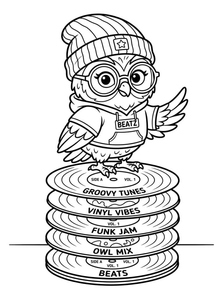 Dope Coloring Pages: The Free Printable Pack Your Kids (and You) Will Actually Be Excited About 2 DOPE COLORING PAGES