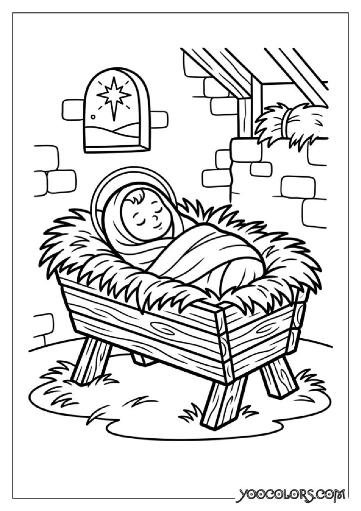 All Coloring Pages 7 Baby Jesus in manger coloring 20260917190836 2 pdf