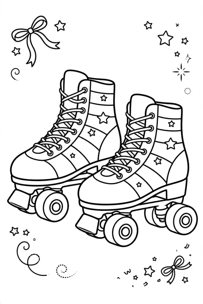 Shoe Coloring Pages 2 Shoe coloring pages