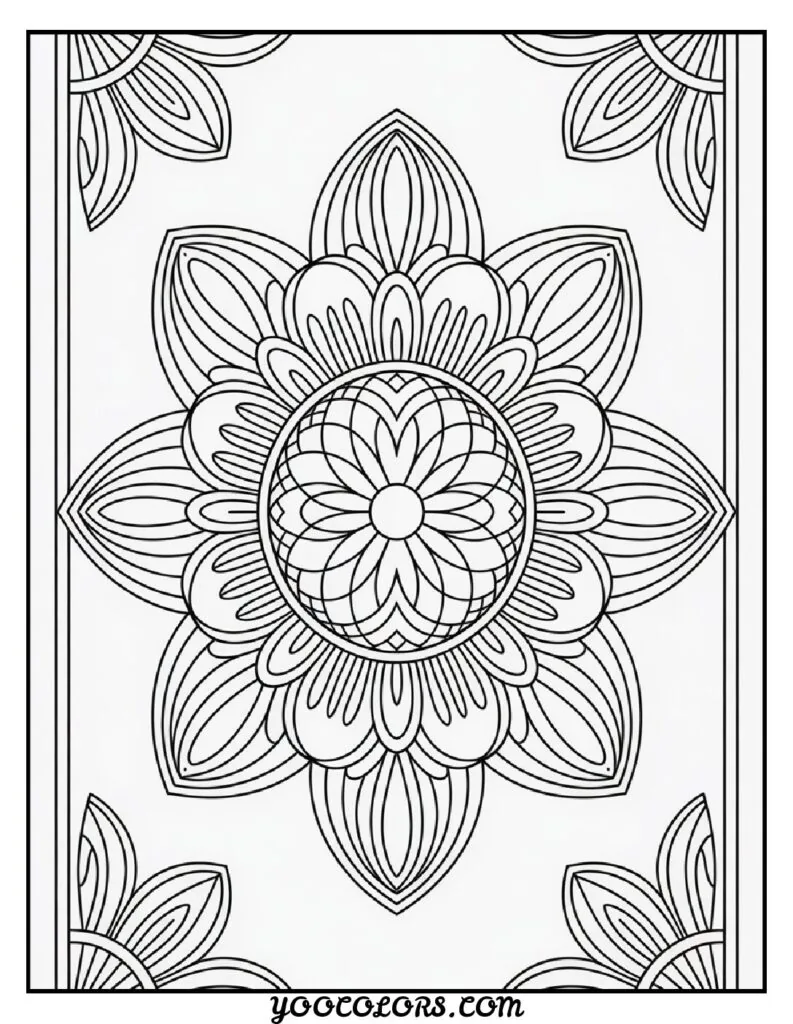 Adult Coloring Page Ideas: 60 Best Designs for Relaxation and Creativity 2 adult coloring pages Mandala patterns for stress relief 2 pdf