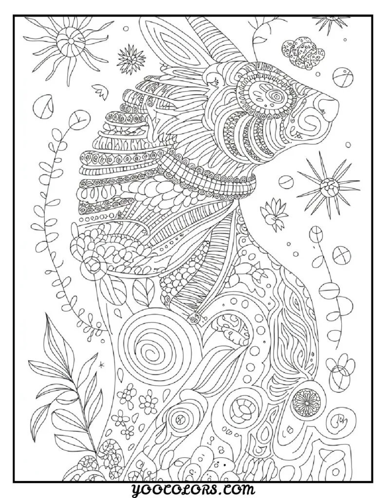 Adult Coloring Page Ideas: 60 Best Designs for Relaxation and Creativity 11 adult coloring pages animal themed 1 pdf