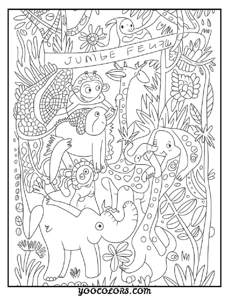 Adult Coloring Page Ideas: 60 Best Designs for Relaxation and Creativity 12 adult coloring pages animal themed 4 pdf