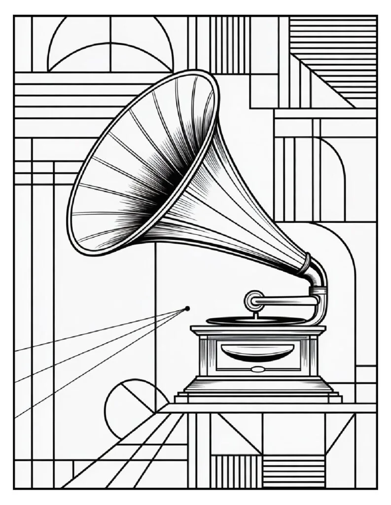 Adult Coloring Page Ideas: 60 Best Designs for Relaxation and Creativity 28 adult coloring pages geometric abstract art 4 pdf