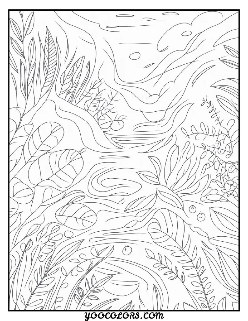 Adult Coloring Page Ideas: 60 Best Designs for Relaxation and Creativity 20 adult coloring pages nature scene 4 pdf