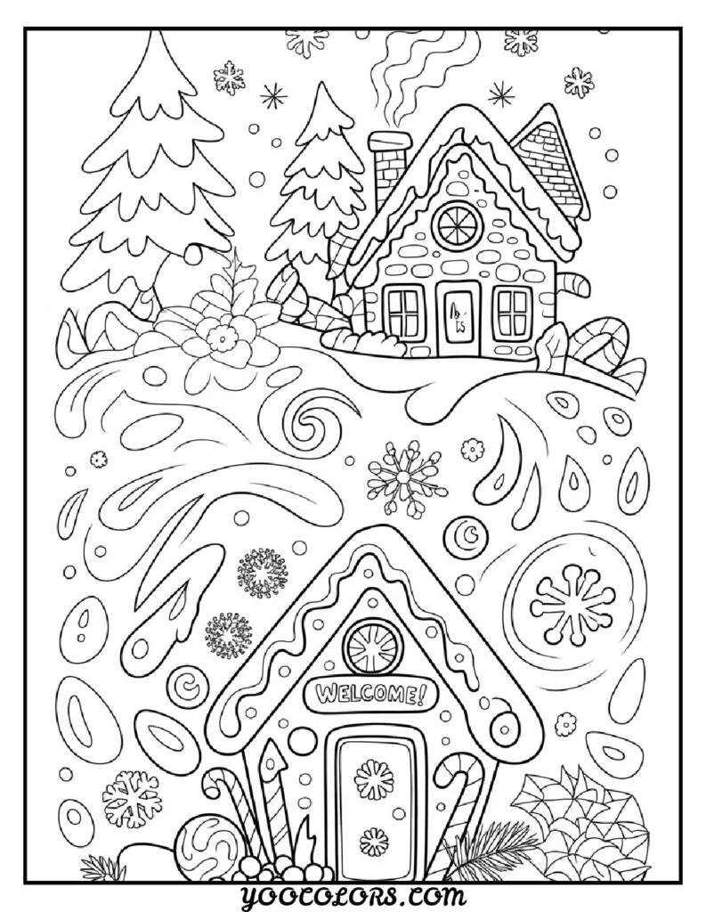 Adult Coloring Page Ideas: 60 Best Designs for Relaxation and Creativity 34 adult coloring pages seasonal holiday themed 2 pdf