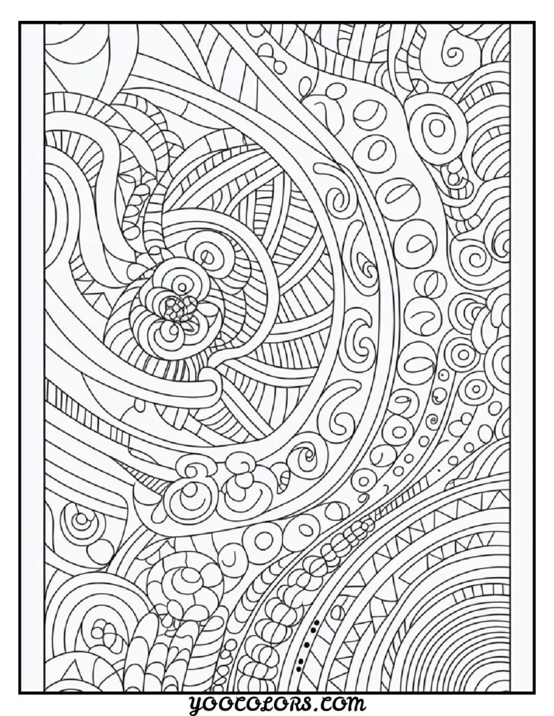 Adult Coloring Page Ideas: 60 Best Designs for Relaxation and Creativity 15 adult coloring pages zentangle art 1 pdf