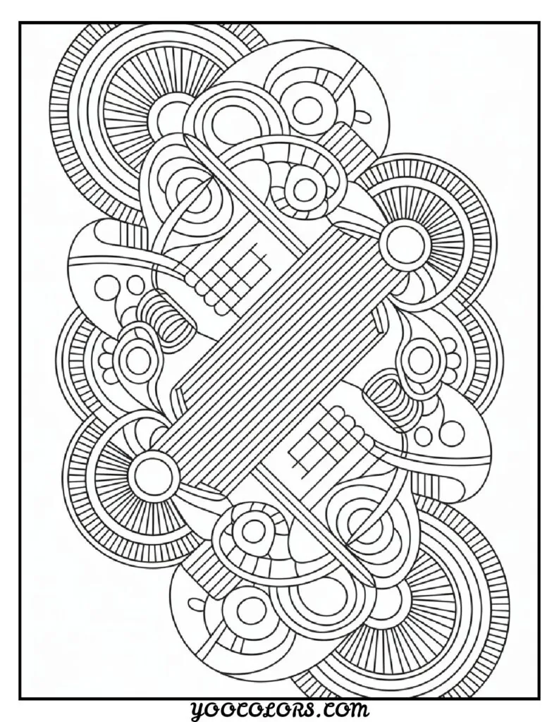Adult Coloring Page Ideas: 60 Best Designs for Relaxation and Creativity 16 adult coloring pages zentangle art 4 pdf