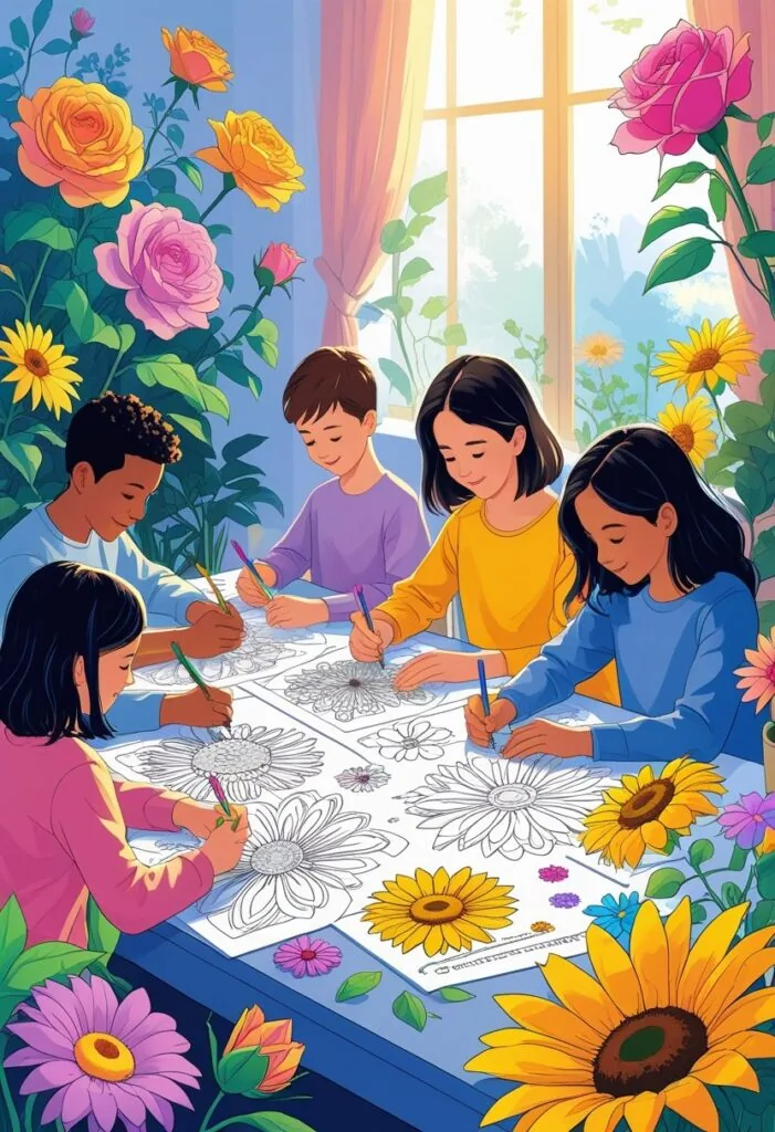 Flower Coloring Pages: 27 Best Designs for All Ages 29 free printable flower coloring pages