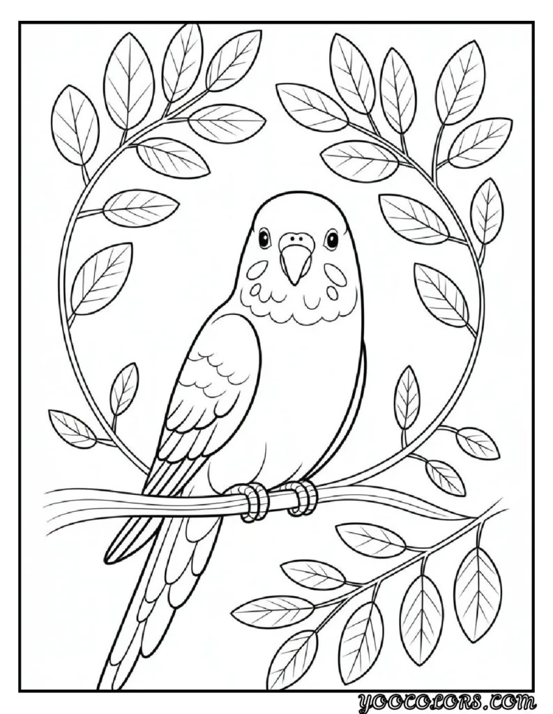 Birds Coloring Pages A Fun and Creative Way to Explore the World of Birds 15 bird coloring pages 13 pdf
